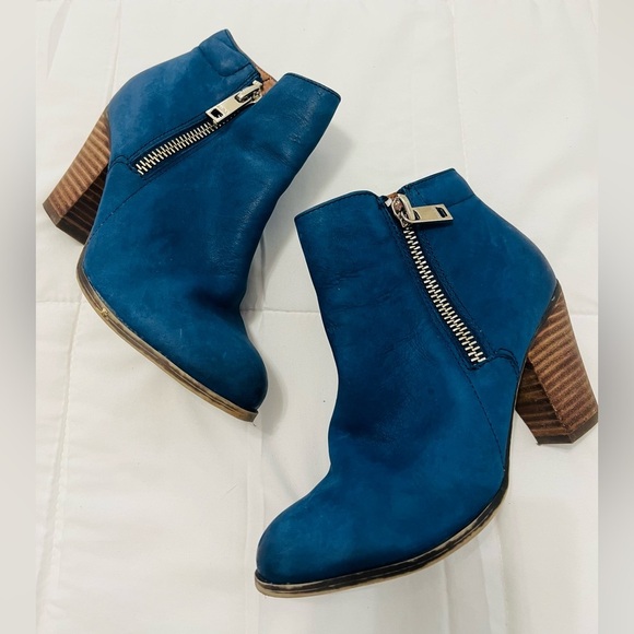 Aldo Womens Blue Ankle Boots/Booties Size 6 1/2 - Picture 6 of 10